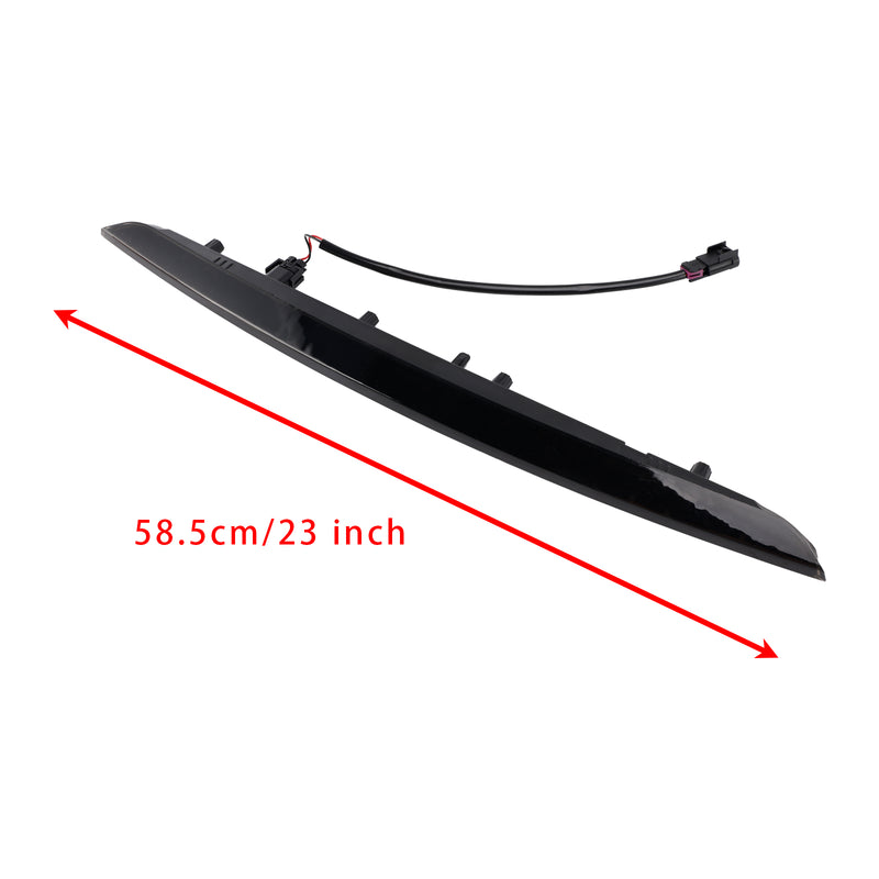 Rear High Mount Brake Light FA1Z-13A613-AB For Lincoln MKX 16-18 Black Lens