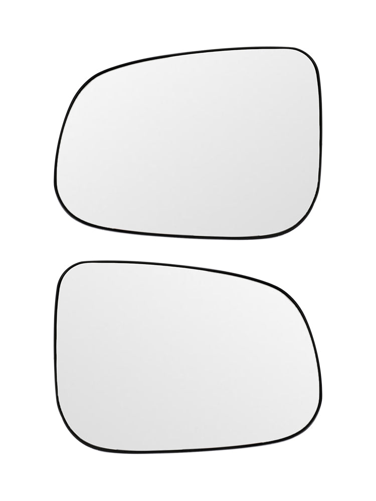 2 × Side View Mirror Glass for Volvo S60 S80 V60 2011-18 30716923 30716924