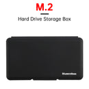 M2 Hard Drive Protection Box Storage Box Solid State Drive Box Waterproof Black