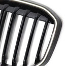 2019-2022 Fit BMW X7 G07 Single Slat Gloss Black Front Kidney Grill Grille