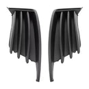 2X Car Front Bumper Fog Light Grilles For Audi A3 S3 2013-2017