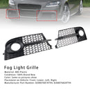 Honeycomb Front Bumper Fog Light Grille Fit Audi TT MK2 S-Line TTS 2011-14