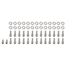 Hinges and Latch Kit Silver For Touring Razor Chopped King Tour Pack 2014-2023