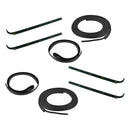 8PCS Door Window Sweep Weatherstrip Seal Kit For Ford Bronco F150 1987-1997