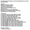 Rear Right Driver Side Door Lock Actuator 4G0839016 For Audi A3 A6 A7 Q3 Q7