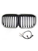 2019-2022 Fit BMW X7 G07 Single Slat Gloss Black Front Kidney Grill Grille