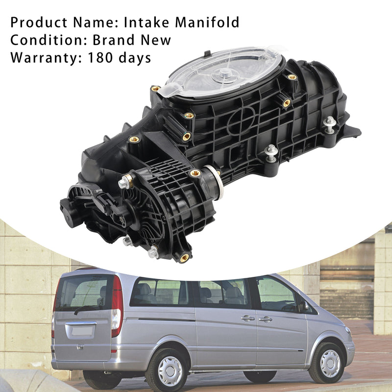 Inlet Manifold W/ Actuator Motor Fit Mercedes 2.1 Cdi 2143CCM 2003+ EEP/ME/253