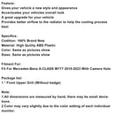 GT-Style Front Bumper Grille Grill Fit Mercedes Benz A-Class W177 2019-2023