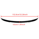Gloss Black Rear Mid Boot Spoiler For BMW X3 F25 2010-2018