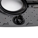 RSQ3 Style Honeycomb Front Fog Light Covers Fit Audi Q3 2013-2015 Gloss Black