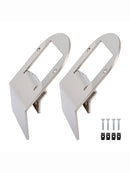 2PCS Watermelon Under Glow Frame Bracket Universal Clamp Style Mount For Truck