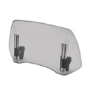 Universal Adjustable Windshield Clip On Wind Screen Deflector Extension Spoiler