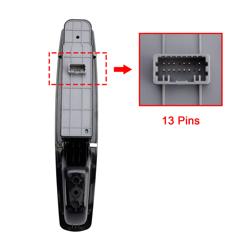 Driver Windows & Wing Mirrors Switch Control 809610017R for Renault Scenic 09-22