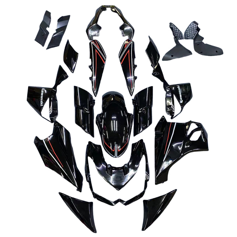 Amotopart Kawasaki Z1000 2010-2013 Fairing Kit Bodywork Plastic ABS