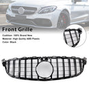 Front Bumper Grille Grill Fit Mercedes Benz W205 C63 2015-2018 Pre-Facelift