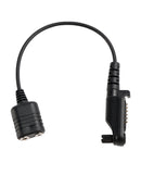 K Interface Headset Port Converter Cable for Hytera HYT HP680 HP700 HP780 Z1P