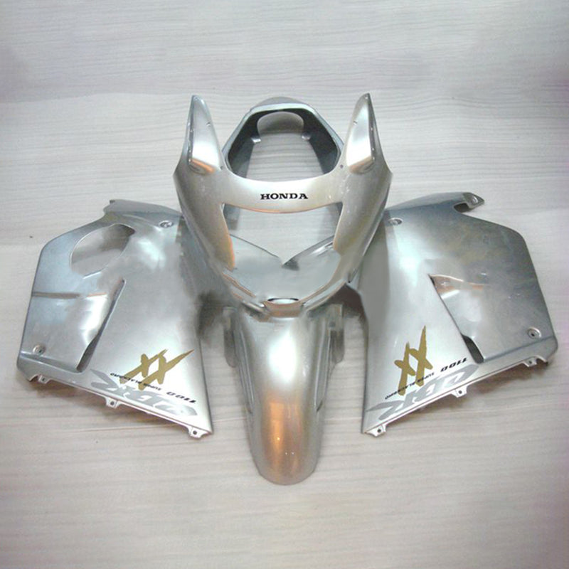 Amotopart Honda CBR1100XX SuperBlackBird 1996-2007 Fairing Kit Bodywork ABS