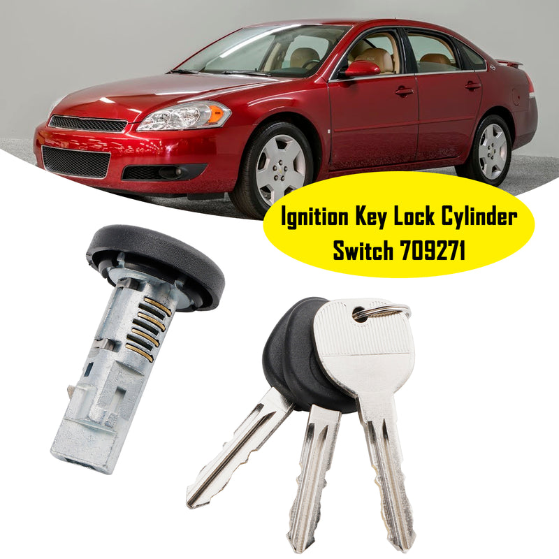 Ignition Key Lock Cylinder Switch 709271 W/2 Keys For Escalade Express 2008-2014