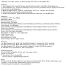 L&R LED Tail lights Lamps For Mini Cooper F55 F56 F57 2014-2023 Red