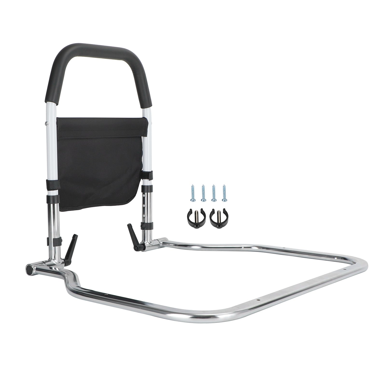 Neck Handling Rails Foldable Bed Rail Safety Assist Handle Hand Guard Grab Bar Elderly Han