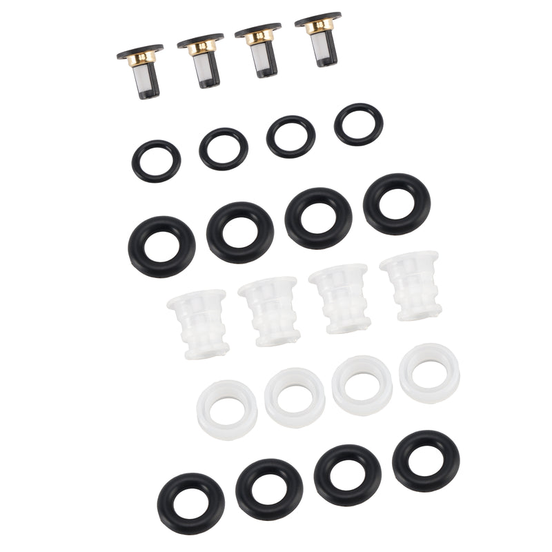 4PCS Fuel injector rebuild kit 16450-PNE-G01 Fit Acura RSX 2.0L-L4 2002-2004