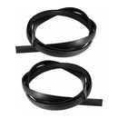2PCS Roof Drip Molding Trim Left & Right Side Rubber For Toyota SEQUOIA