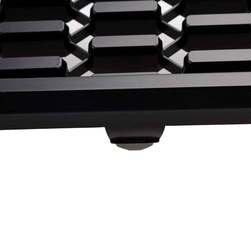 Matt Black Front Bumper Grill Grille Fit Toyota Hilux Vigo MK7 2012-2014