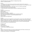 6L80 6L90 Pump Cover Stator Rebuilt w/ Updated Stator Shaft  24289721 24236939