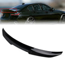 Gloss Black Rear Boot Spoiler For BMW 3 Series G20 G80 19-25 PSM Style