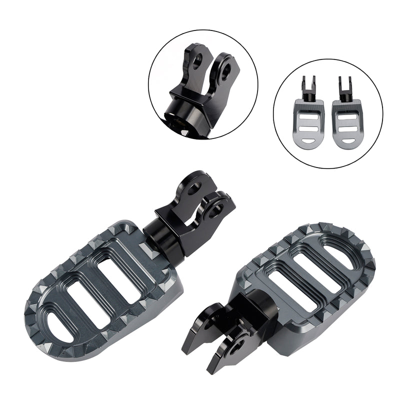 Front Footrests Foot Pegs fit for HONDA CL250 CL300 CL500 Trail 125 2023-2024