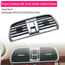 2004-2011 Porsche Targa 997 Central AC Vent Cover Silver :99755214105 99755214106