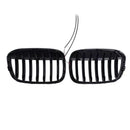 2016-2019 Fit BMW X1 F48 F49 2PCS Gloss Black Front Kidney Grill Grille