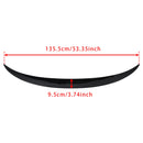 Gloss Black Rear Boot Spoiler For BMW X6 X6M F16 F86 2014-2019