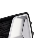 2PCS Front Bumper Grille Grill Fog Light Cover Fit Audi A6 C8 2019-2023