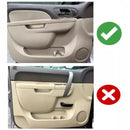 80994 Front Left Door Armrest Repair Kit BLACK (27 inch) For Chevrolet/GMC