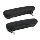 Black Front Left & Right Seat Armrest 6BV31KRLAA For Fiat 500 Abarth 2016-2019