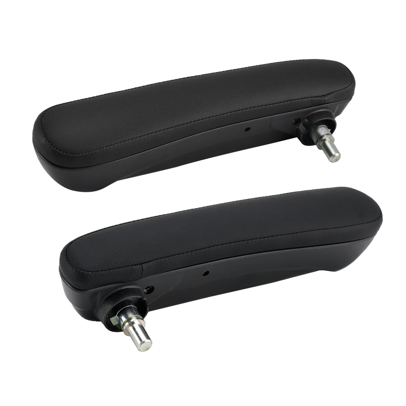 Black Front Left & Right Seat Armrest 6BV31KRLAA For Fiat 500 Abarth 2016-2019