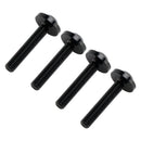 4x ALU Black Decorative Windshield Screws For Road Glide FLTR FLTRX 2015-2023