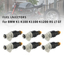 6PCS Motorcycle Fuel Injector 0280150705 For BMW K1 K100 K1100 K1200 RS LT GT