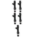 5PCS Fuel Injector 12589465 Fit Hummer H3 Fit Chevrolet Trailblazer Colorado
