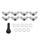 Dent Removal 2-Stroke Exhaust Pipe Repair Kit Orange For Yamaha Tzr250 Yz250