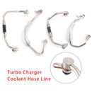 2011-2013 For BMW 335is 4PCS Turbo Charger Coolant Hose Line Kit 11537558901