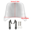 Windshield WindScreen fit for Scrambler 1200 XC XE 19-23 Street Twin 900 16-23