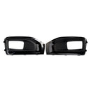 Fog Light Lamp Cover Gloss Black Trim Pair For GMC Yukon / Yukon XL 2015-2020