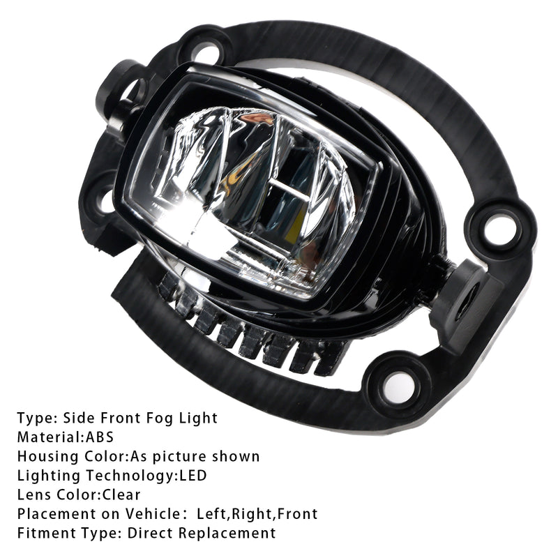 1 Pcs LED Front Driving Fog Light For Jeep Compass 2021-2025 68470159AA