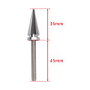 3 Spiked Windshield Bolts Silver For Electra Glide Tri Glide Street Glide 14-25