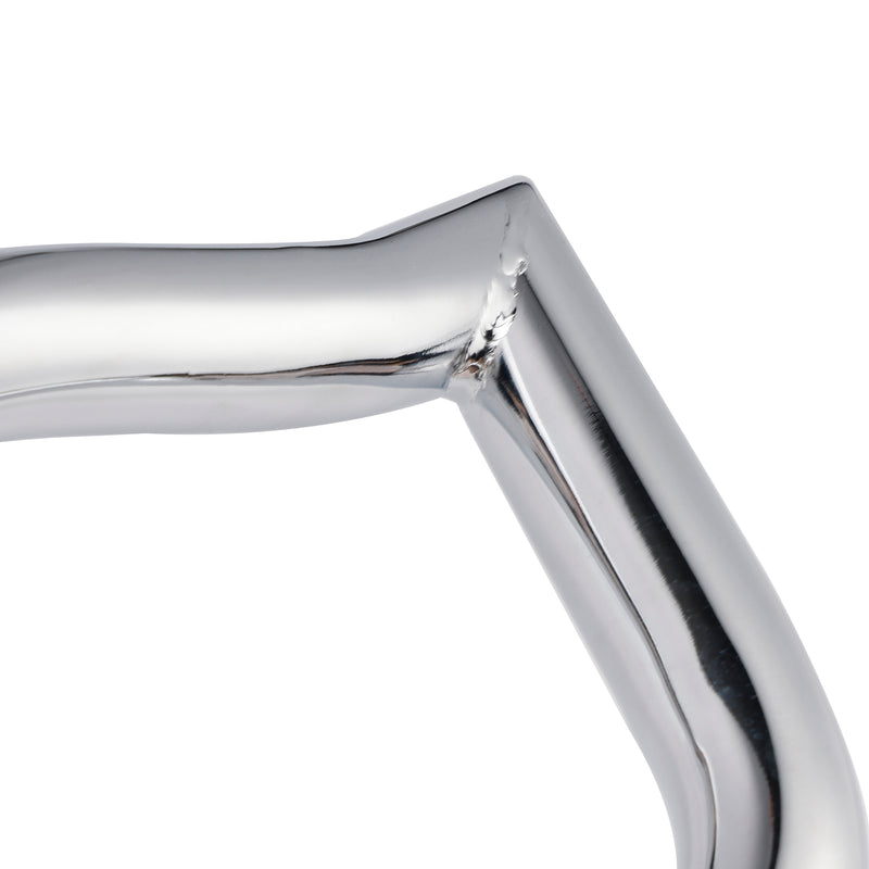 Kit Crash Bar Engine Bumper & Fairing Bracket Chrome Fits For Glide Flht Flhx