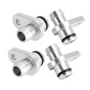 4x Crankcase Breather Repair Fittings For GM GMC Duramax Diesel 6.6L