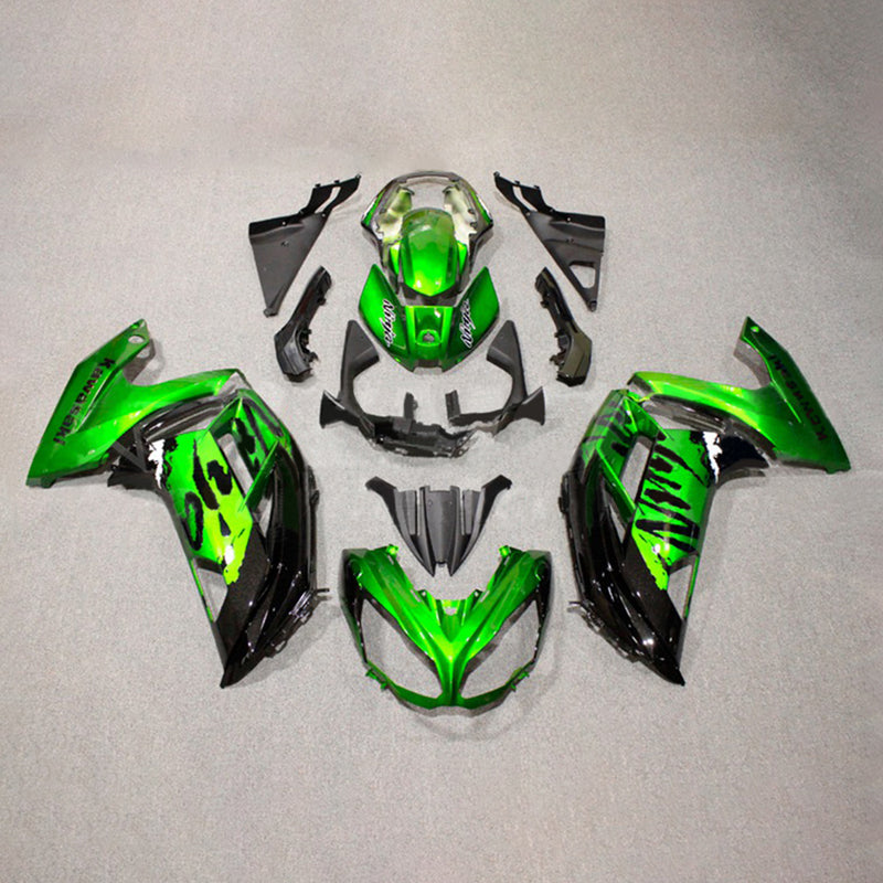 Amotopart Kawasaki ER6F/Ninja650 2012-2016 Fairing Kit Bodywork Plastic ABS