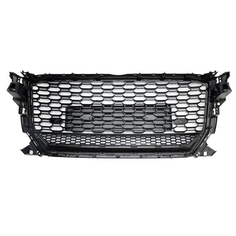 Gloss Black Front Honeycomb Grille Grill Fit Audi Q2 2016-2020 Pre-Facelift